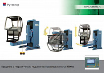 Сварочный кантователь оснащенный контроллером ЧПУ