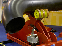 Вращатель с гидравлической регулировкой высоты роликов